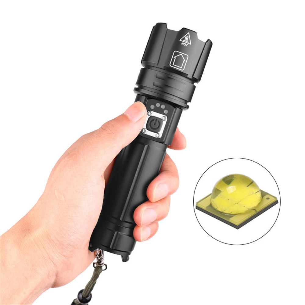 Мощный светодиодный фонарик xhp90 xhp90.2 xhp70.2 с USB ручной перезаряжаемый тактический