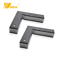 2pcs 90 degree right angle clamp aluminum alloy l square holder ruler clamping squares woodworking tools