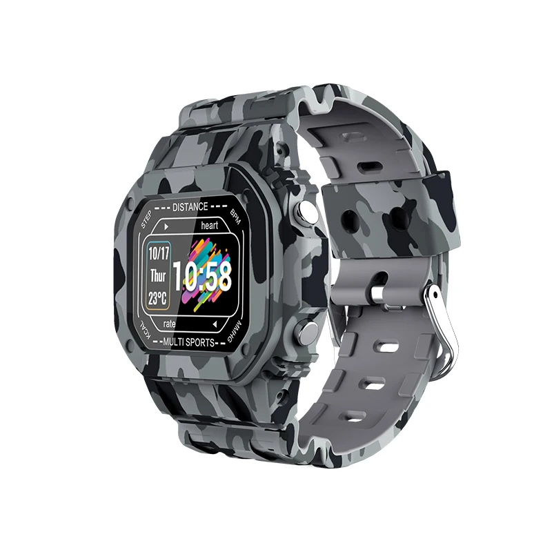 

I2 2021 New Smart Watch Sport Fitness IP67 Waterproof Heart Rate Music Control Alarm Clock Reminder for Men Bluetooth Smartwatch