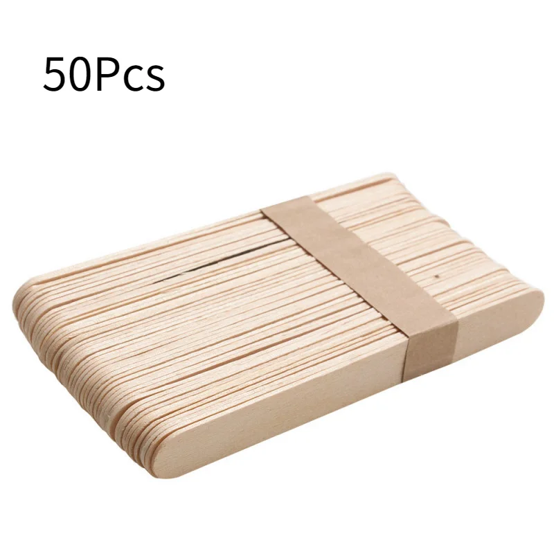 50 шт. деревянные палочки для удаления волос | Красота и здоровье