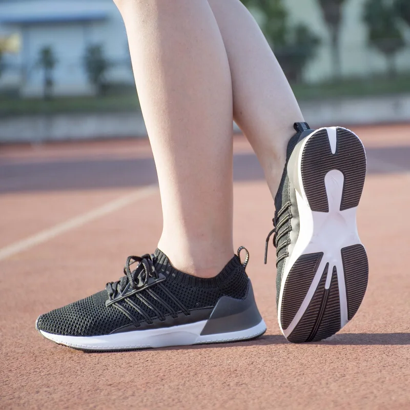 Li-Ning Женская свободная бегун I Классическая обувь для ходьбы li-ning CLOUD LITE однотонные Тканные спортивные стельки для обуви кроссовки AGCN194 SJAS18