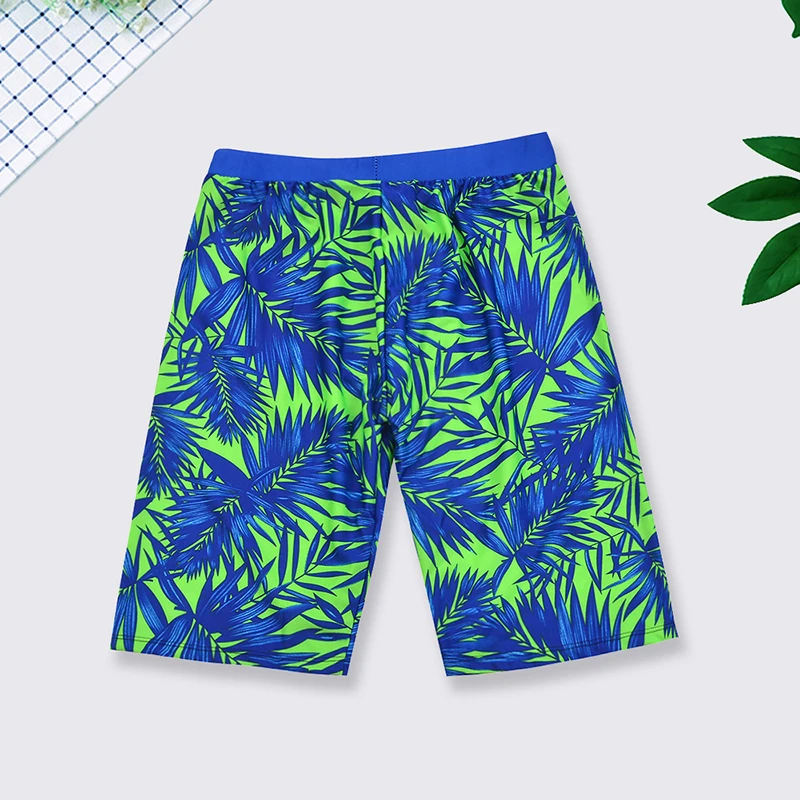 Шорты мужские пляжные до колена дышащие быстросохнущие штаны для плавания