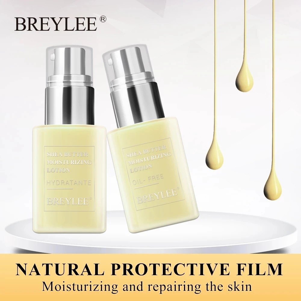 

BREYLEE Face Cream Moisturizing Lotion Skin Care Shea Butter Moisturizer Anti Aging Emulsion Easy To Absorb Day Night Cream 45g