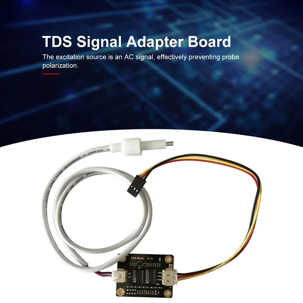 Аналоговый TDS датчик проводимости Воды Для Arduino жидкости модуль контроля