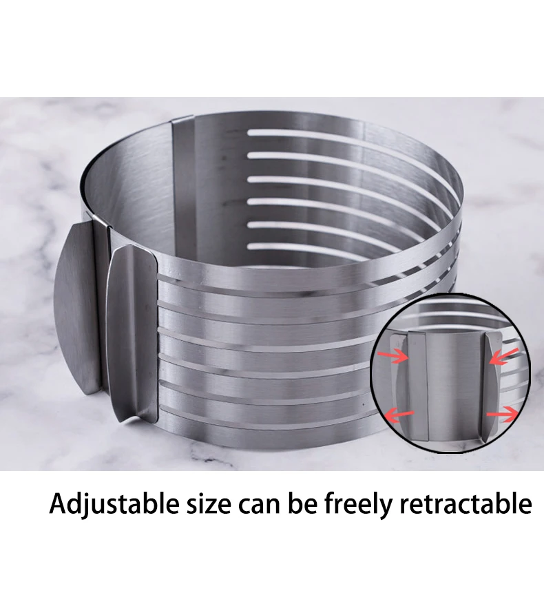 

Layered adjustable mousse ring round mold mousse cake edge neck film kitchen accessories DIY baking tools cake dessert decoratio