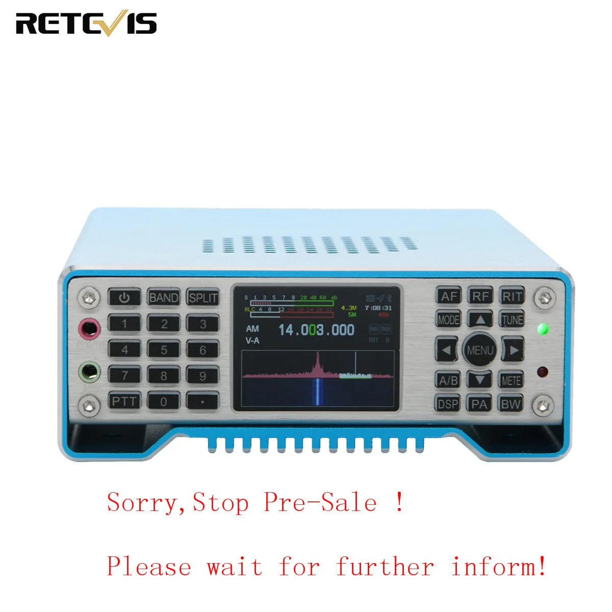 Остановите презентацию! Новое поступление Ailunce HS2 HF VHF UHF SDR трансивер