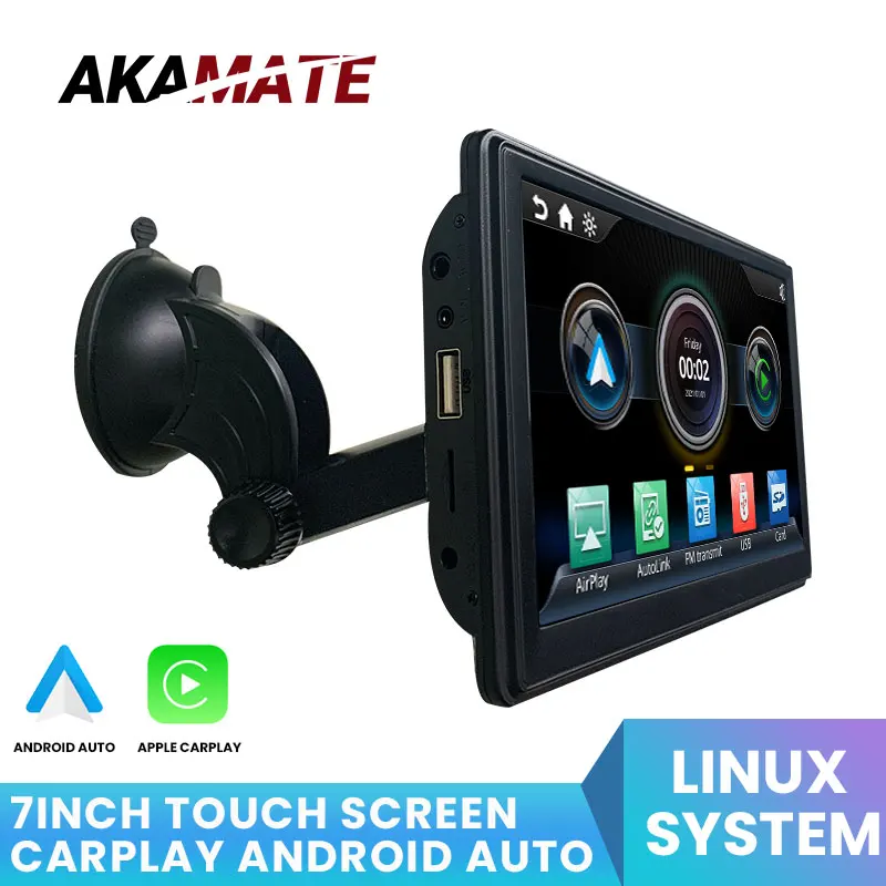 

7inch Touch Screen Car Radio GPS WIFI Navigation Support Wireless Carplay And Android Auto For Nissan Toyota Car Stereo