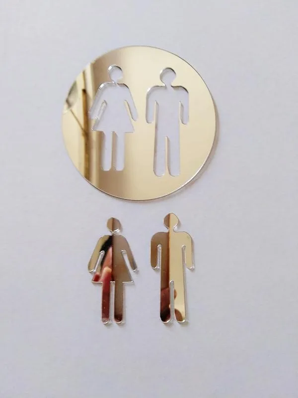 Акриловые 3D декоративные зеркальные настенные стикеры сделай сам для бара