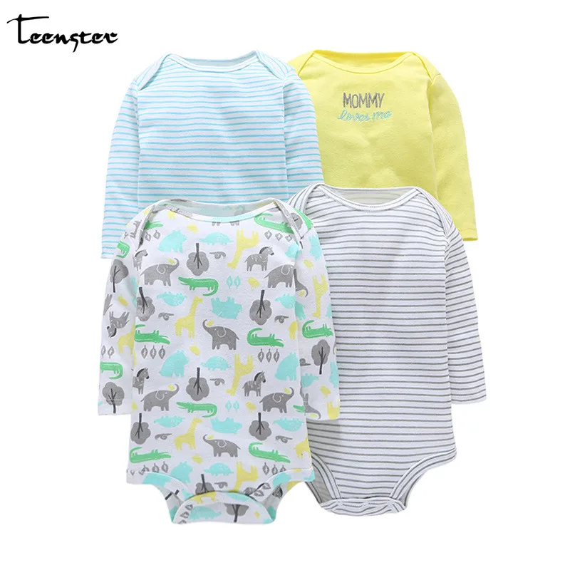 Боди для подростков одежда маленьких девочек и мальчиков Vetement Enfant Fille боди с