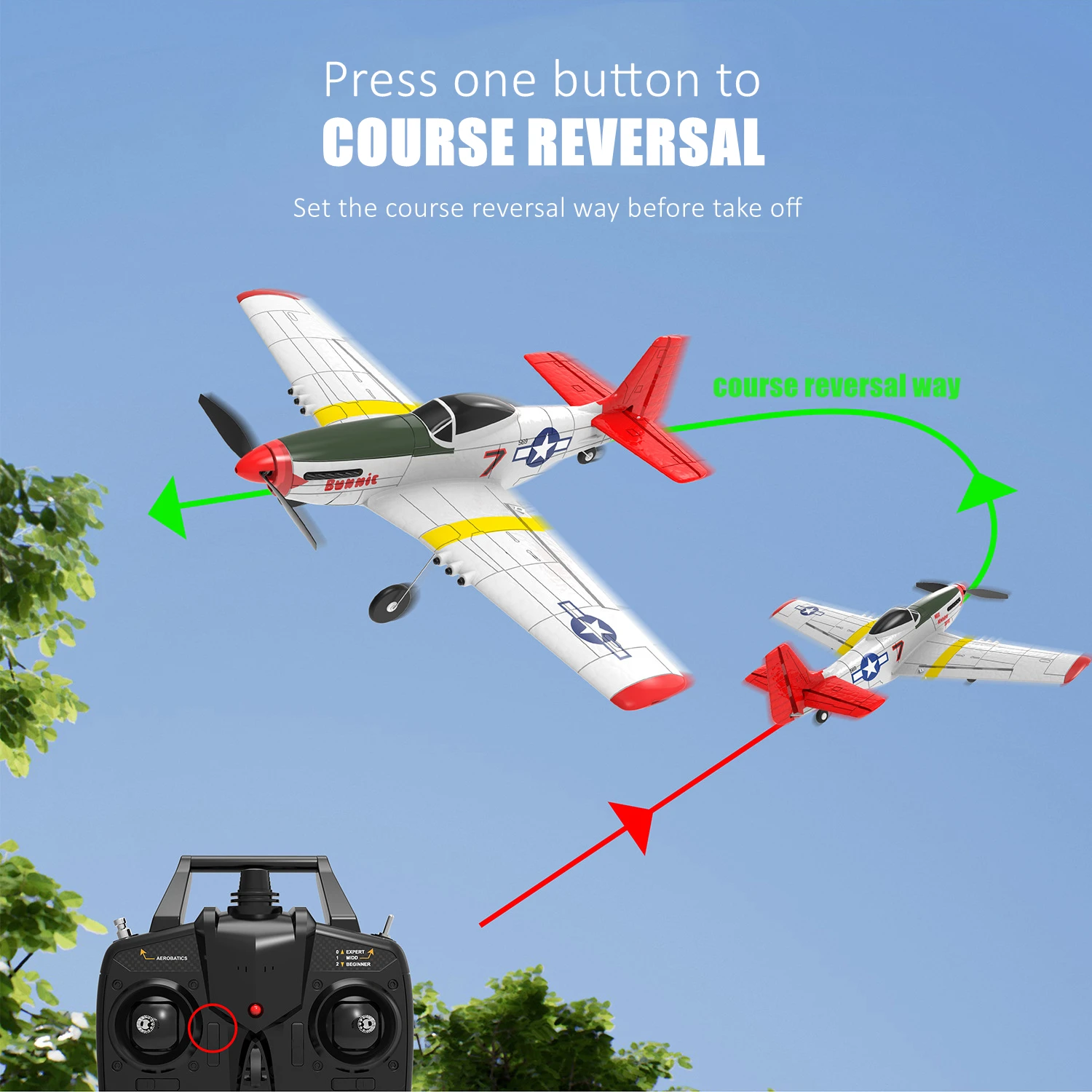 Модель самолета с дистанционным управлением времен Второй мировой войны II