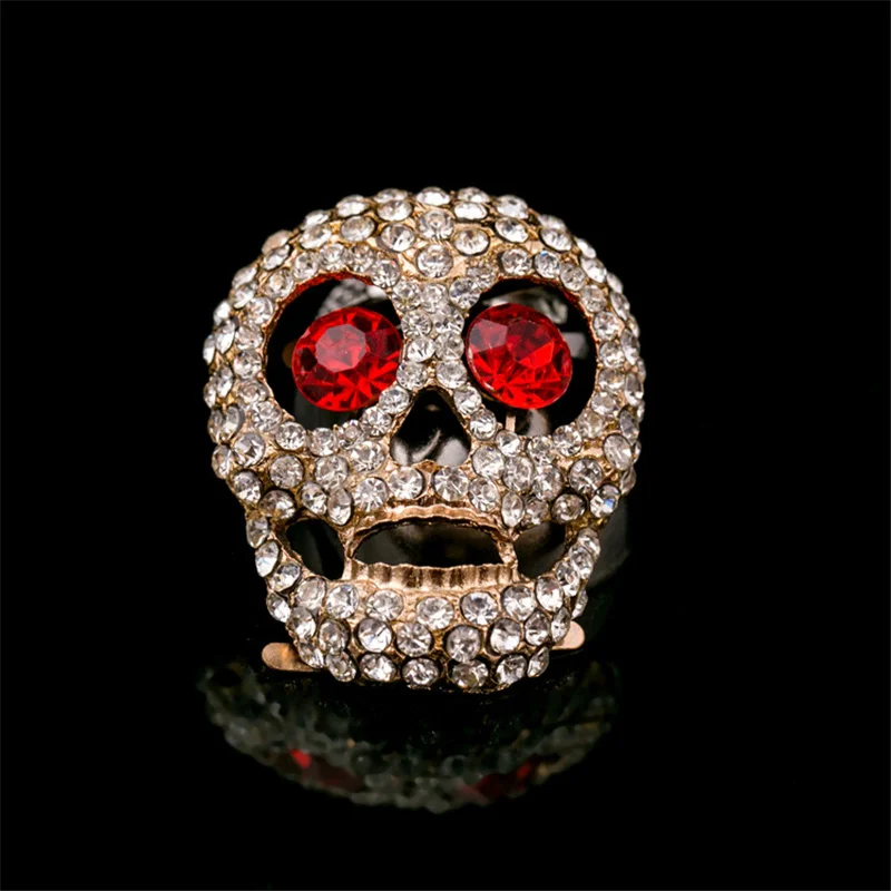 XUNZHE 2Pcs Alloy Drill Skull Clasp Claw nail Rivet DIY Handmade Leather Bag Shoes Hats Decoration Bottom Buckle Foot Stud - купить по