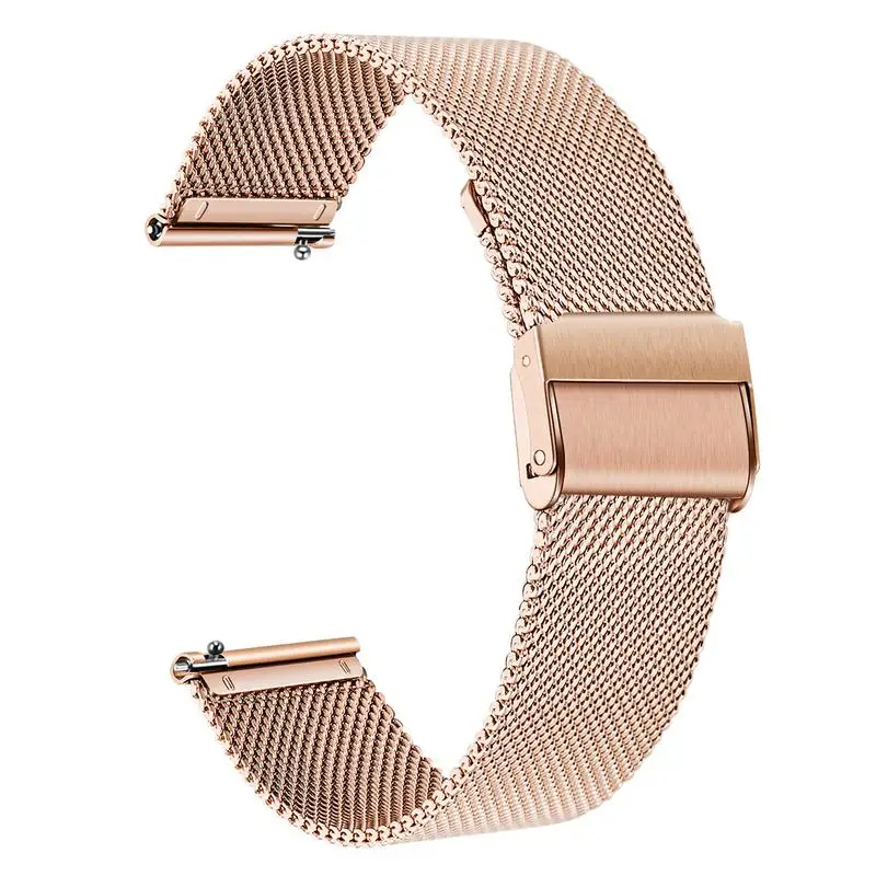 

Milanese Stainless Steel Watchband for Garmin Vivomove HR/3/3S/Vivoactive 4/4S/3/Venu/Luxe/Style Quick Release Watch Band Strap