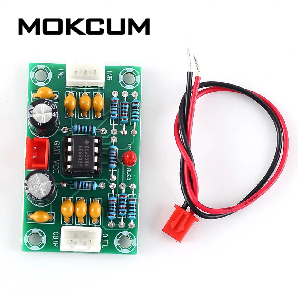 Операционный модуль предварительного усилителя NE5532 усилитель Передняя панель