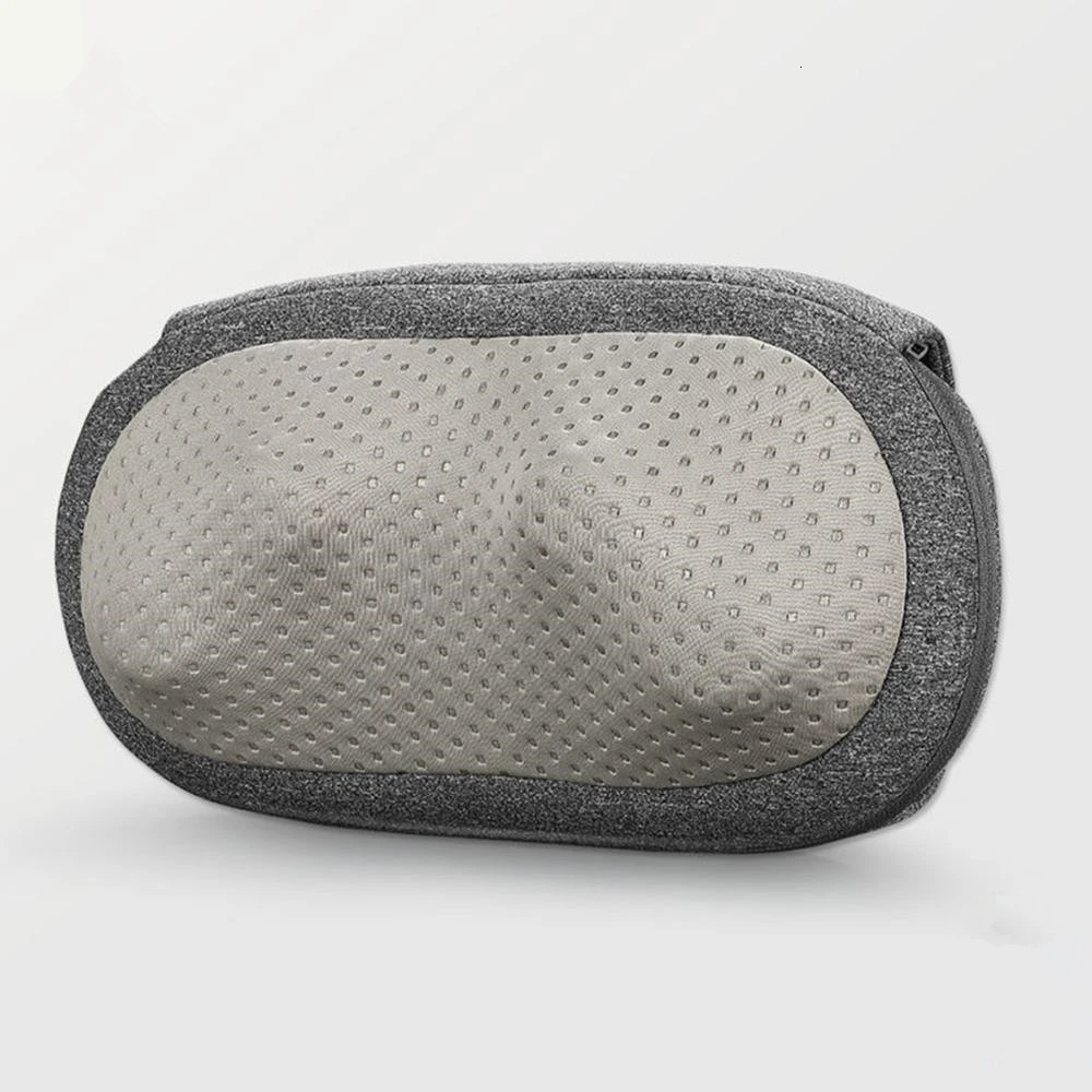Gray Xiaomi Lefan Подушка Беспроводная Чувствительная Температура 3d Массажная подушка для расслабления тела Беспроводная Удобная подушка для путешествий - Цвет: Gray