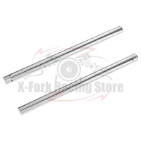 pair front fork inner tubes silver inner pipes for honda nt650 hawk gt 1988 51410 mn8 671 41x660mm