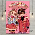Плакаты Hanako-kun в туалете из японского аниме, Настенный декор, Художественная печать, Настенная картина для детской комнаты, художественный плакат на холсте, украшение