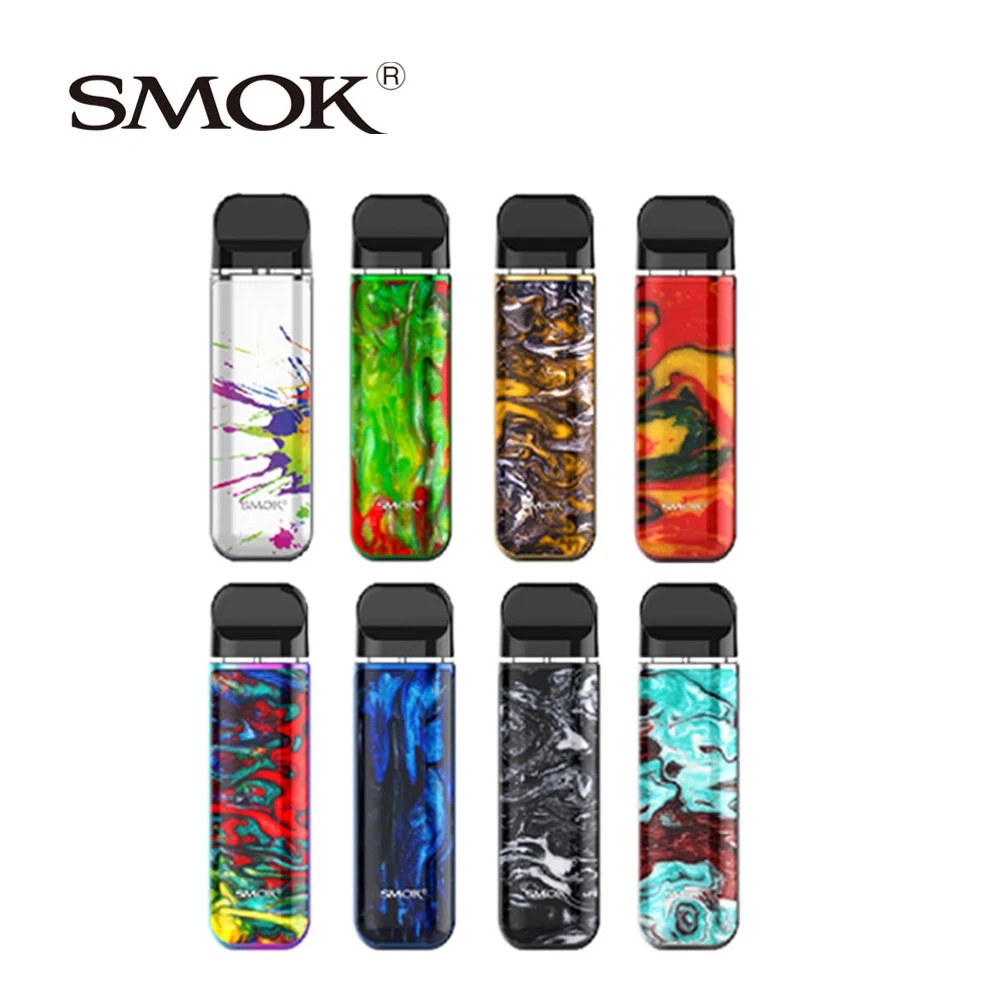SMOK Novo 2 Pod стартовый набор электронная сигарета Vape 800 мАч батарея мл картридж