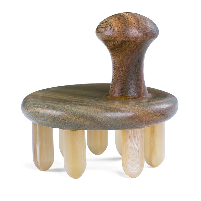 Шампунь Расческа массажная расческа рукоятка для кисти натуральный эбеновый