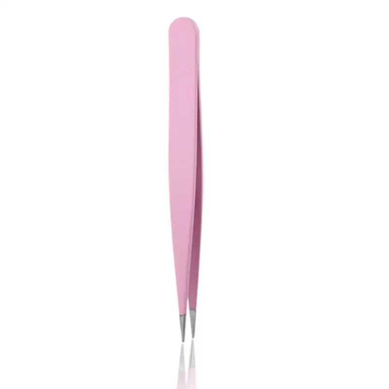 Professional Eyelash Extension Tweezers Stainless Steel Eyebrow Hair Removal Makeup Accessory | Красота и здоровье