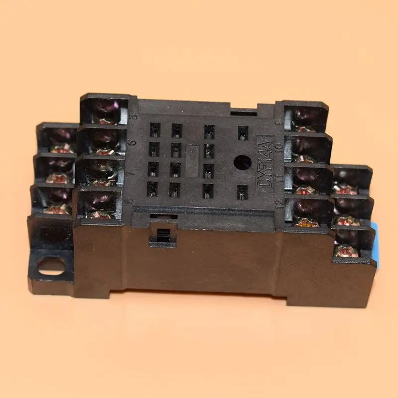 MY4P HH52P MY4NJ relay 12VDC 24VDC 110VAC 220VAC coil high quality general purpose DPDT micro mini with socket base holder | Обустройство