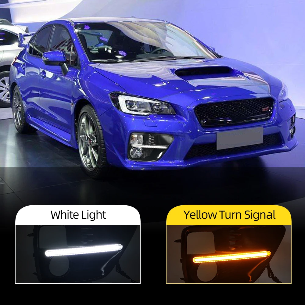 Автомобильная проблесковая 1 пара автомобиля светодиодный DRL Дневной светильник