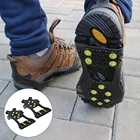 10 шипов, противоскользящая термопластиковая эластомерная обувь для альпинизма