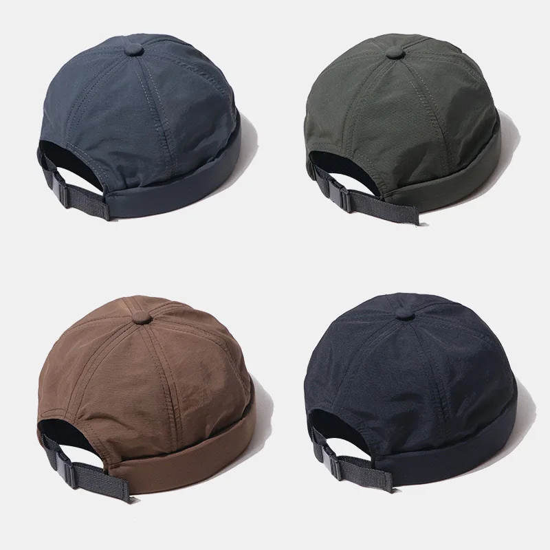 

Japanese Style Melon CapMen Women Hat Fashion Beanies Caps Cotton Adjustable Beanie Hats Fashion Street Melon Caps Unisex
