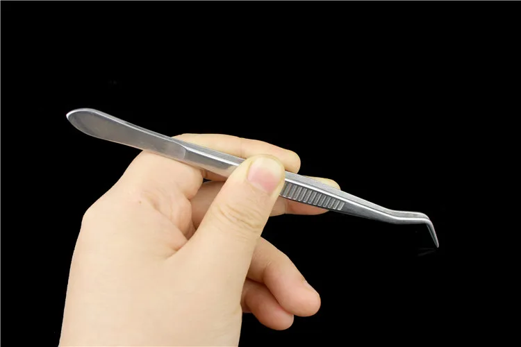 JZ стоматологический инструмент 304 нержавеющая сталь медицинский Изогнутый