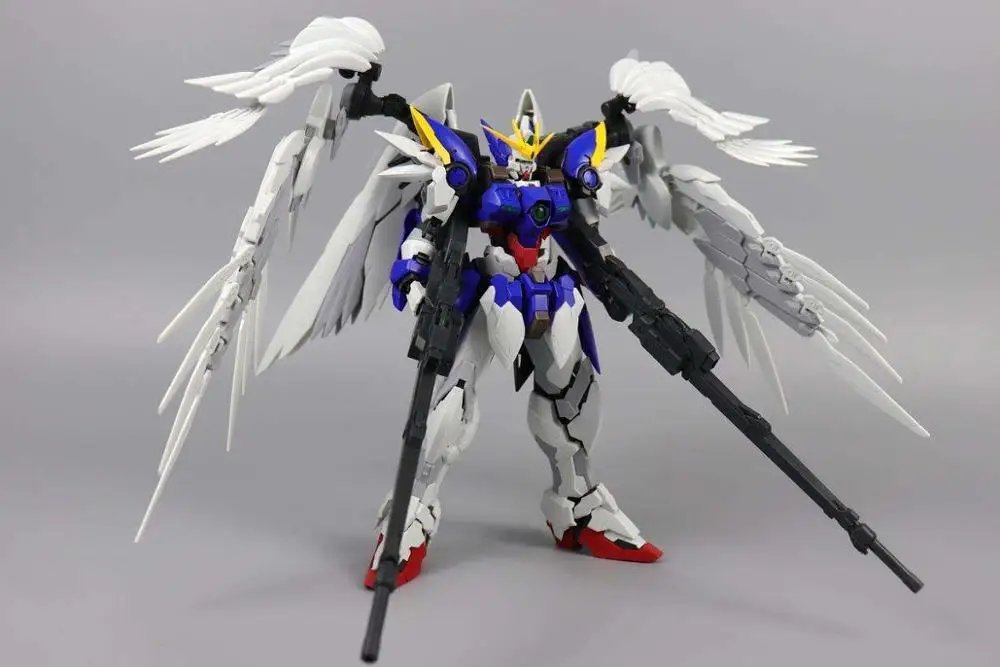 В наличии MJH mojianghun hirm style version wing gundam zero ew MG 1/100 экшн фигурка робот игрушка|Игровые