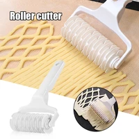 pastry lattice roller cutter diy baking tool for dought cookie pie pizza bread pastry kitchen supply can csv