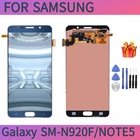 Оригинальный ЖК-дисплей для Samsung Galaxy Note 4 N910F, дисплей для Galaxy NOTE5, телефон с сенсорным экраном, дигитайзер в сборе, замена