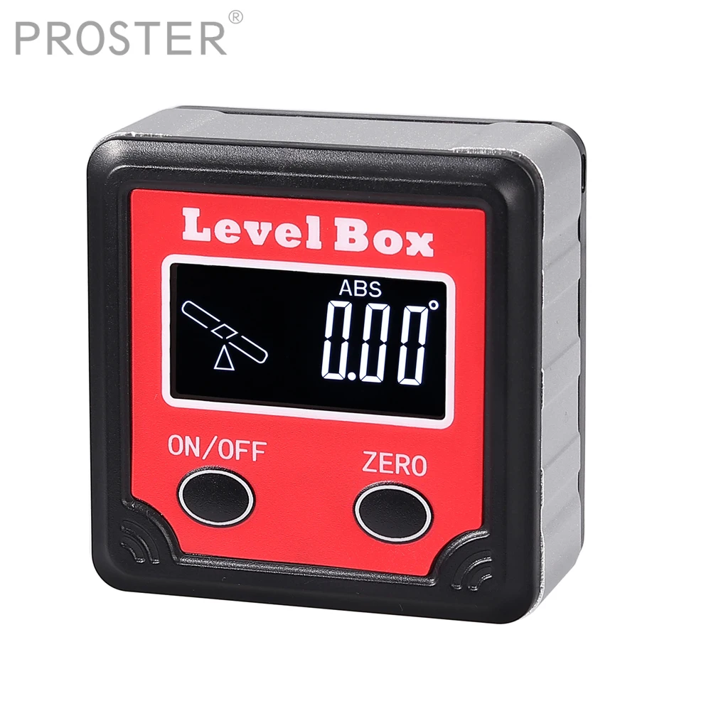 Proster для цифрового угла измеритель угломер Инклинометр коническая коробка