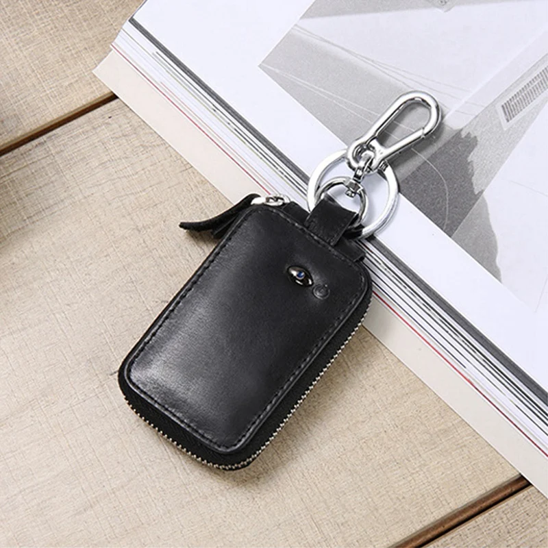 Топ Кожаный Bluetooth Анти потеря брелок Gps смарт чехол для ключей