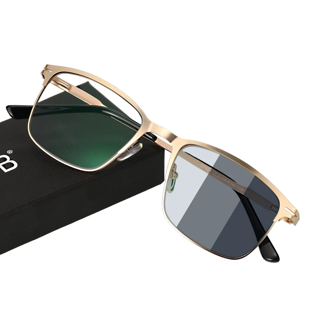 Солнцезащитные очки с фотохромными линзами диоптриями для мужчин|Мужские