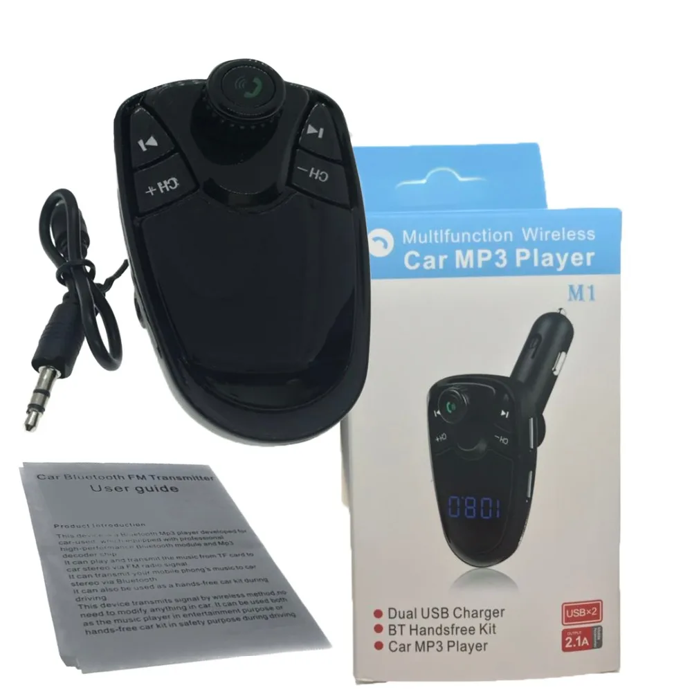 Беспроводной автомобильный комплект Bluetooth mp3-плеер FM-трансмиттер беспроводной