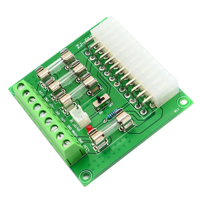 3 5-контактный ATX компьютер ПК блок питания коммутационная плата адаптер