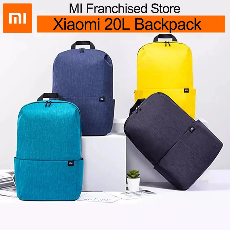 Рюкзак Xiaomi 20L водонепроницаемый красочный для отдыха спорта нагрудный рюкзак