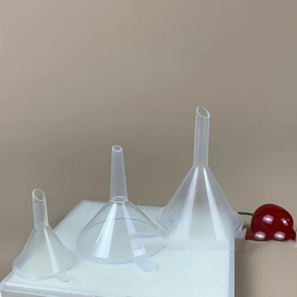 10pcs Plastic Small Bottle Funnel Anti-fouling Diffusion For Oil Water Perfume Car Home And Kitchen Gadgets Tools | Дом и сад
