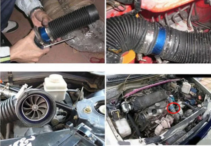 Супер зарядное устройство двойной турбонагнетатель холодного воздуха экономии