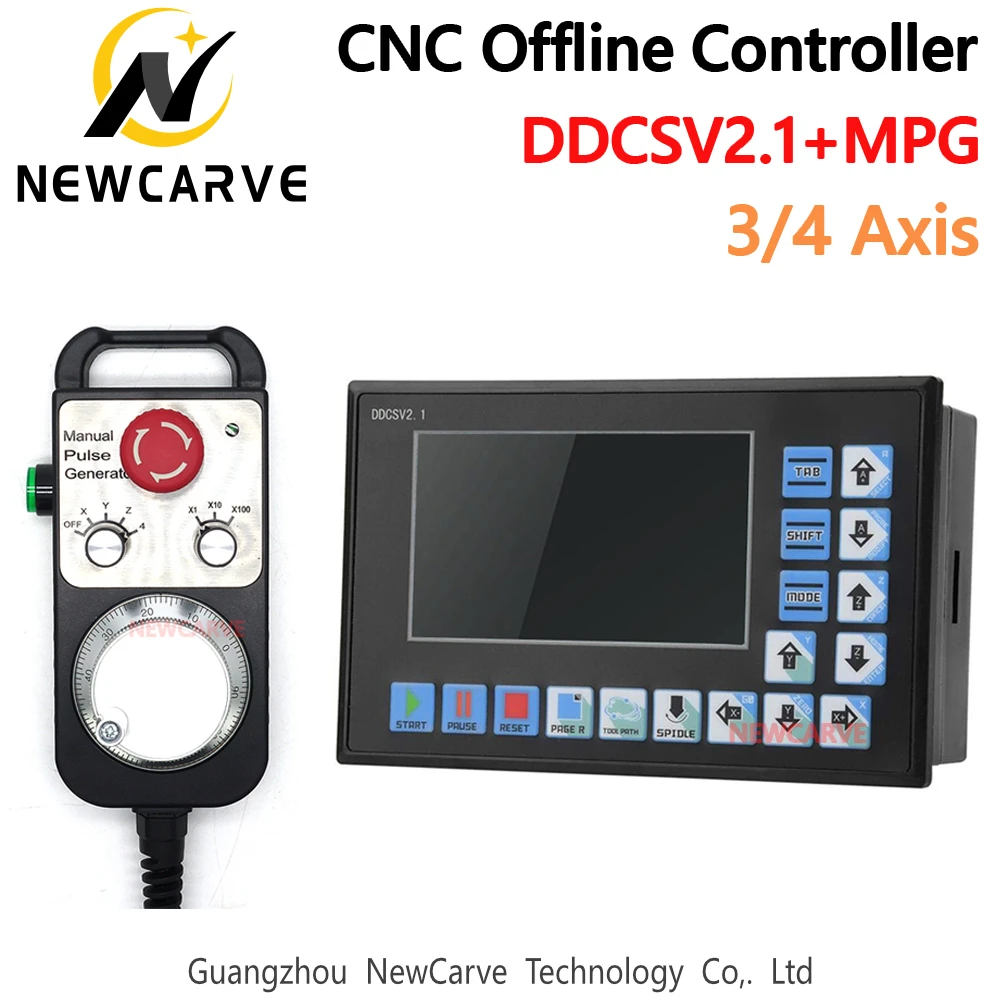 DDCSV2.1 Автономный контроллер Поддержка 3 оси/4 оси USB ЧПУ интерфейс Маршрутизатор