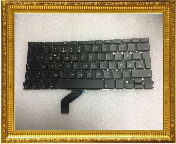Новый ноутбук A1425 норвежская Клавиатура для Macbook Pro retina 13 &quotA1425 КЛАВИАТУРА 2012 2013