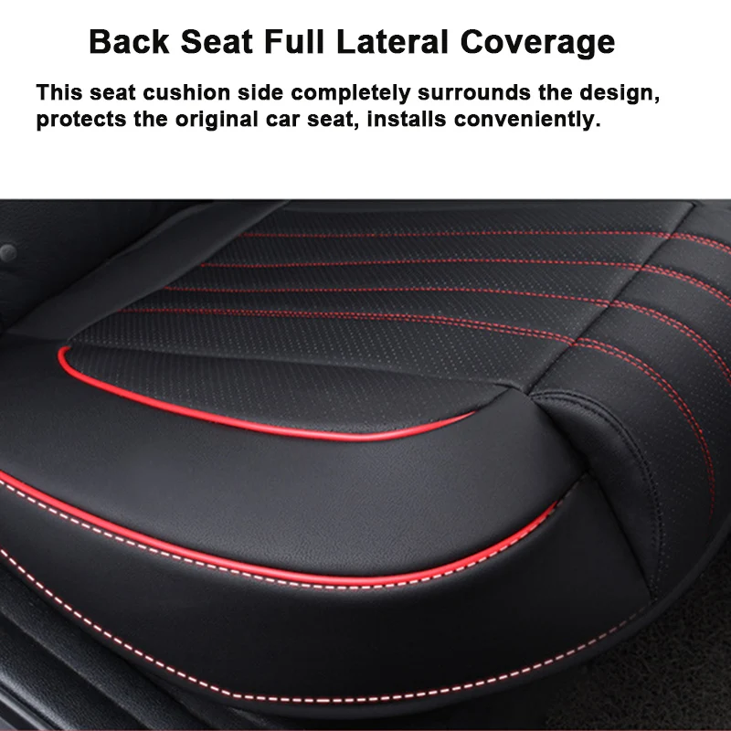 

Universal PU Leather Auto Car Seat Car Seat Cover Set Cushion Four Seasons Automobiles Seat Cover Protectors Car Accessories