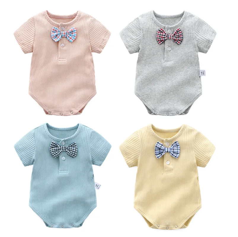 Newborn Baby Rompers 0-2Years 2021 Spring Summer Candy Long sleeve short sleeve Ruffles Jumpsuit New born Infant Clothes Outfits