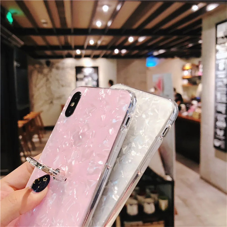 Блестящая оболочка Розовая белая блестящая силиконовая рукоятка подставка