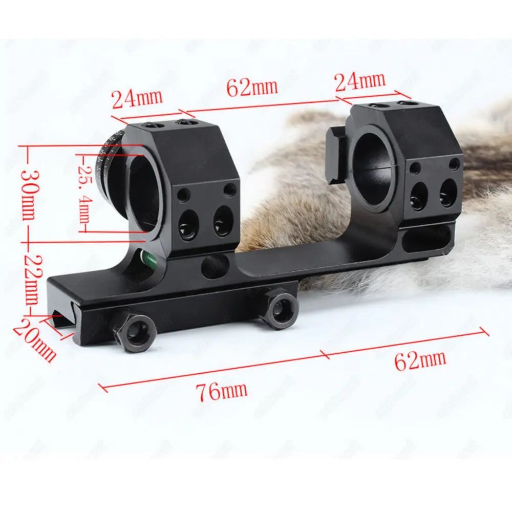 Высокоточное двунаправленное кольцо 1 дюйм 30 мм крепление для прицела Пикатинни