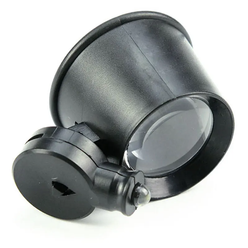 10X25mm Currency Detecting Jewelry Pocket LED Magnifier Cylinder Type Clock Repair Loupe | Инструменты