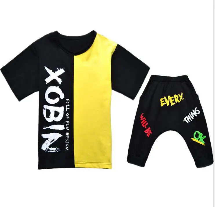 Комплект хлопковой одежды для мальчиков на Возраст 3 14 лет|Комплекты девочек| |