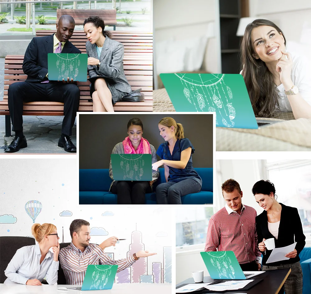 HRH Ловец снов корпус для ноутбука защитный жесткий чехол Mac Air Pro Retina 13 12 15 11 A1706 A1707