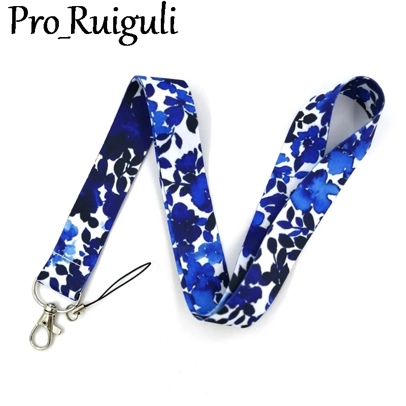 30 шт зеленого и синего цветов подсолнухи шейный ремешок Ремешки удостоверение