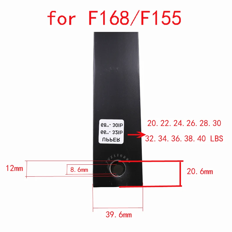 JUNGXING F168/158/155 плечевые Рекурсивные луковые конечности 18-40 фунтов для с подложкой
